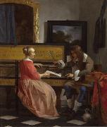 Gabriel Metsu, The Music Lesson (nn03)